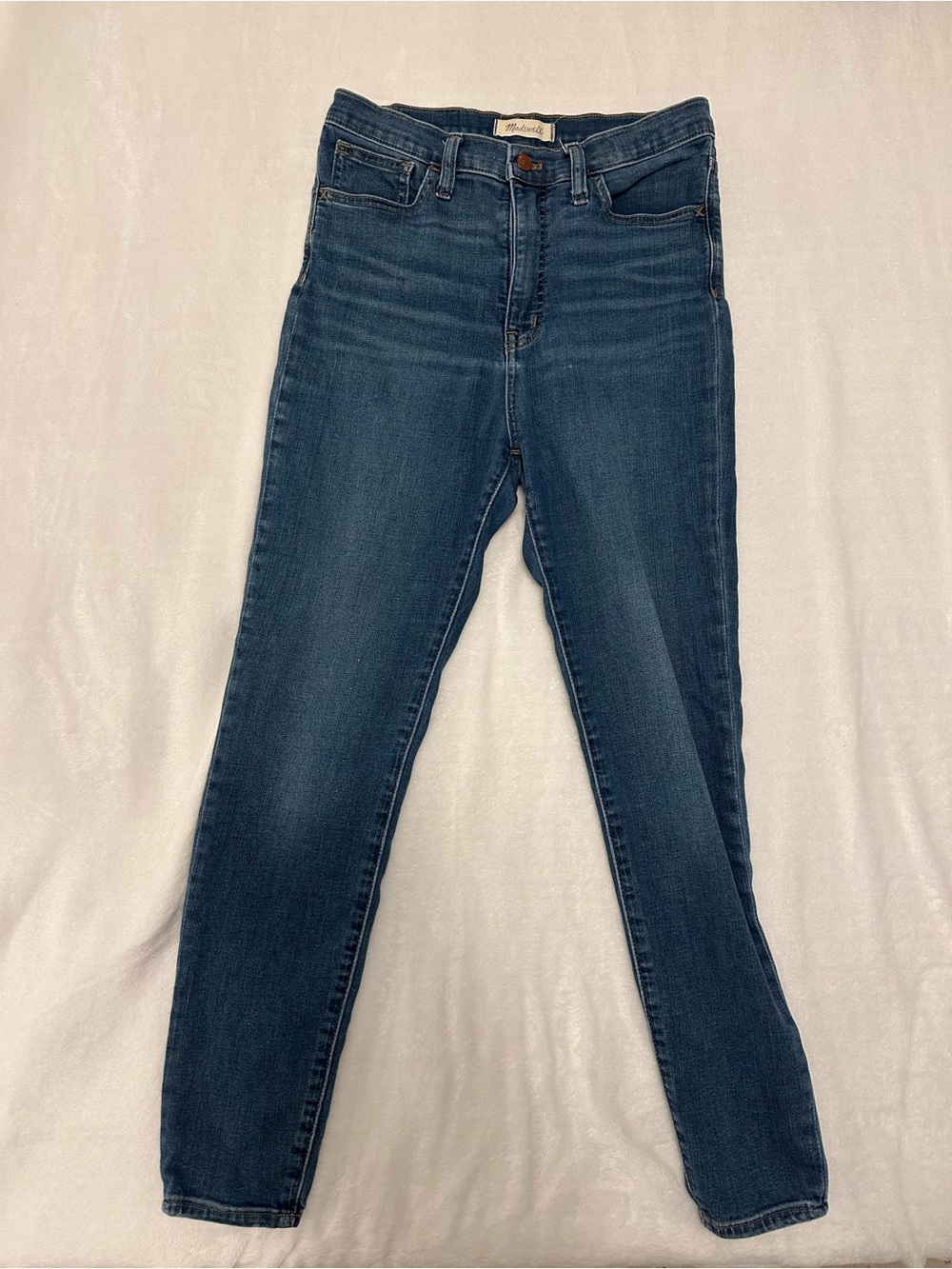 Madewell Dark Blue 11” Roadtripper Jeans